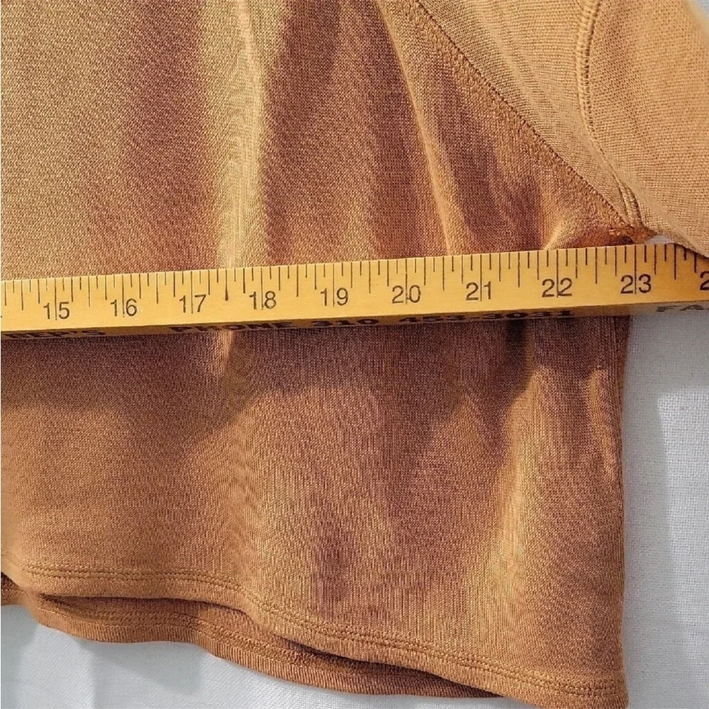 Free People Women’s Tan Long Sleeve Sweatshirt Size XS - Picture 4 of 9